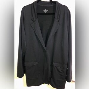Cuddl Duds 3x Black Blazer